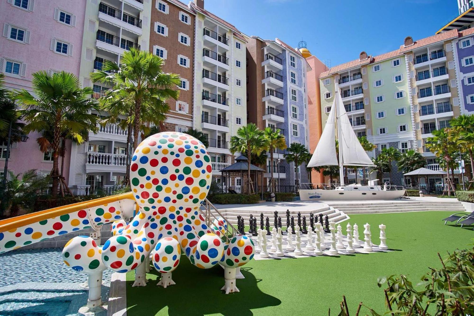 Seven Seas Cote De Azur Hotel Na Chom Thian Exterior foto