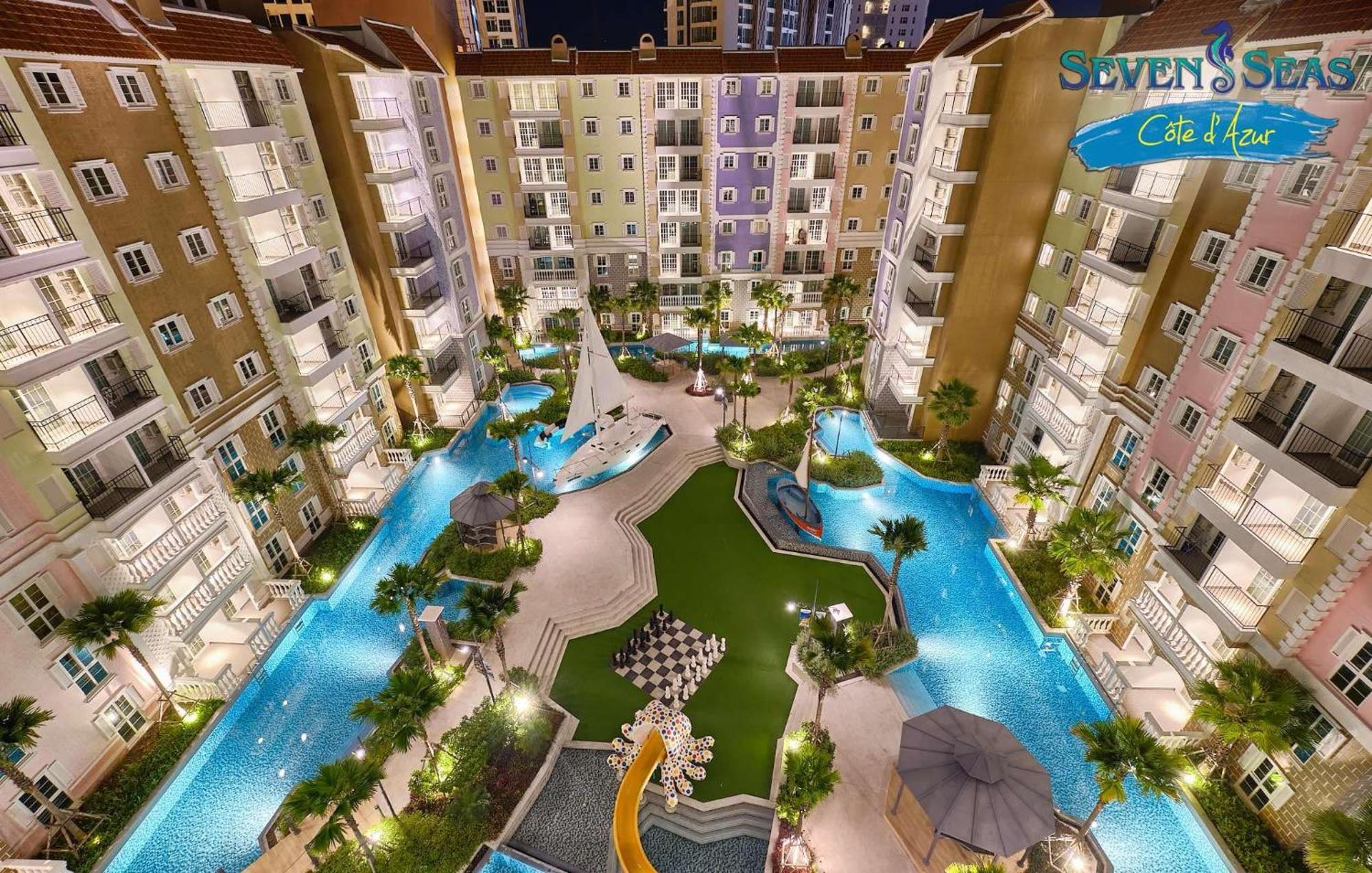 Seven Seas Cote De Azur Hotel Na Chom Thian Exterior foto