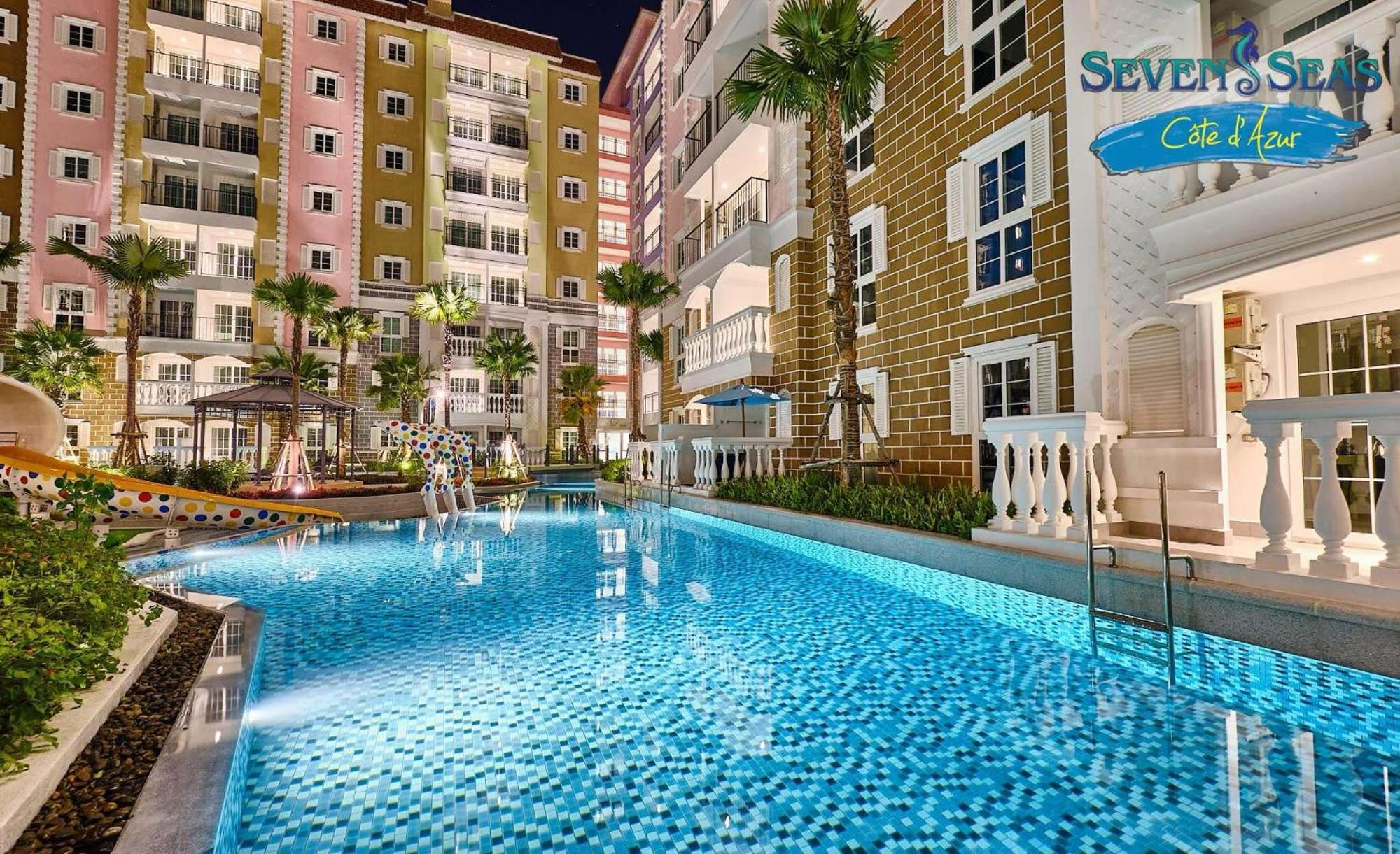 Seven Seas Cote De Azur Hotel Na Chom Thian Exterior foto