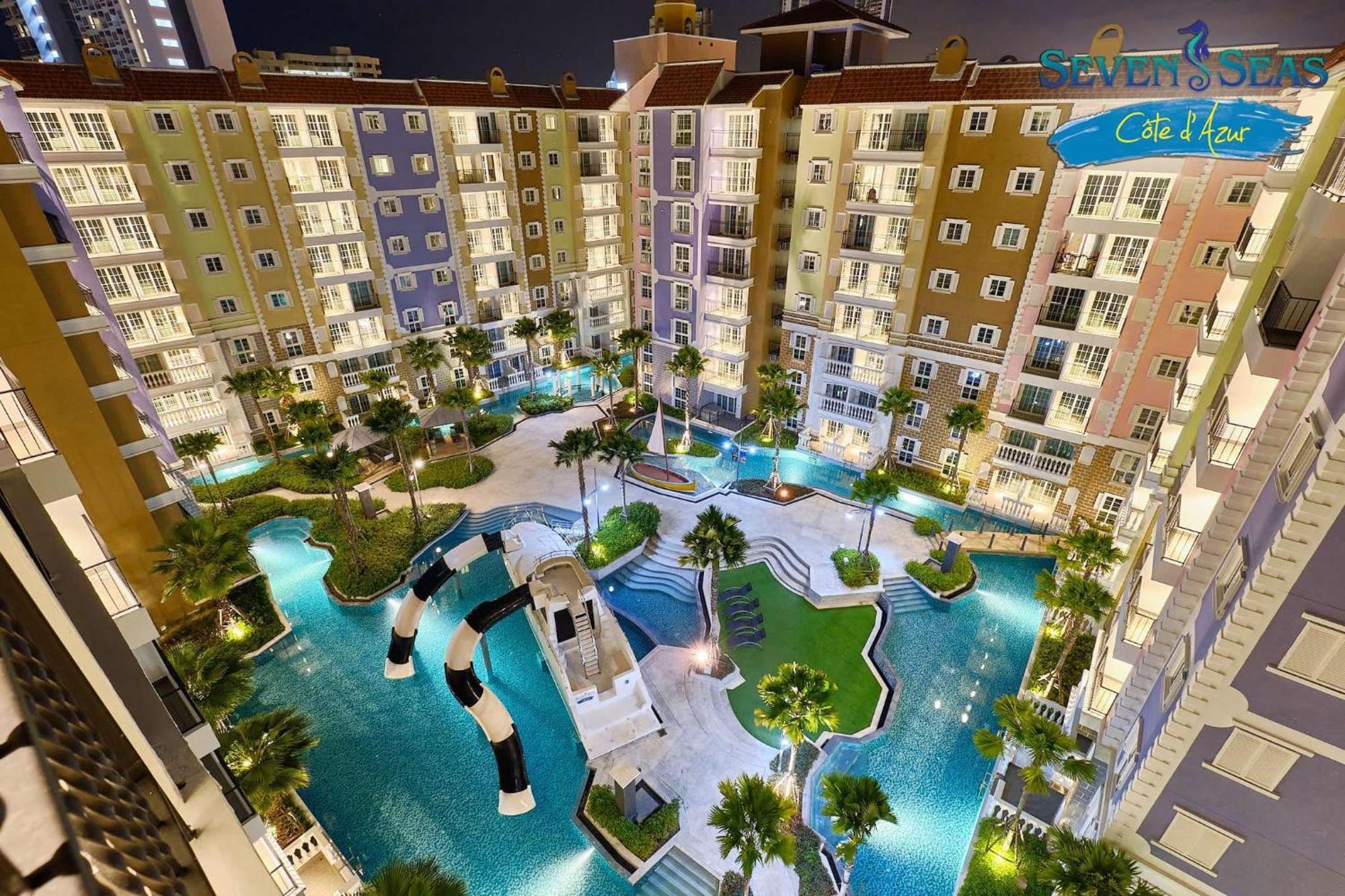 Seven Seas Cote De Azur Hotel Na Chom Thian Exterior foto
