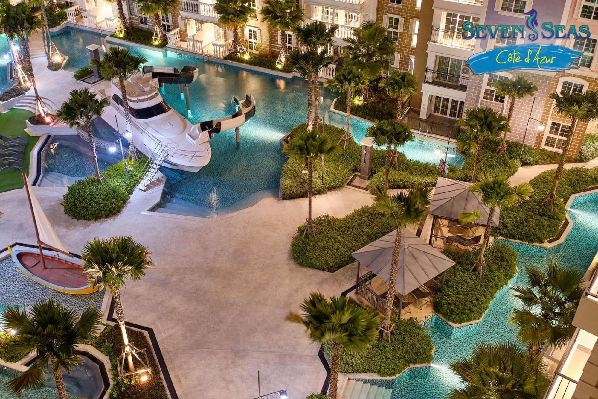 Seven Seas Cote De Azur Hotel Na Chom Thian Exterior foto